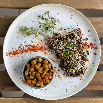 Almond Crusted Salmon