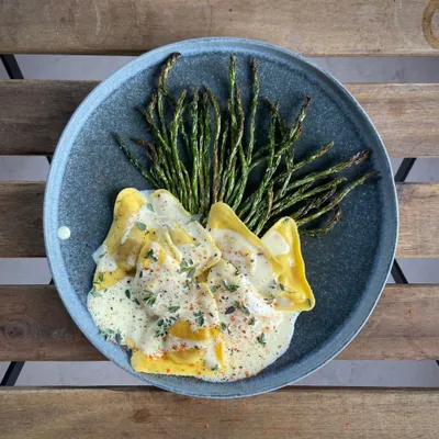 Asparagus Ravioli