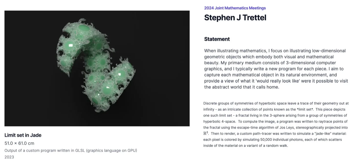 The piece in the exhibition catalogue.