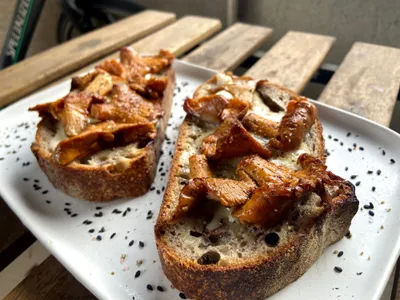 Chanterelle Toast