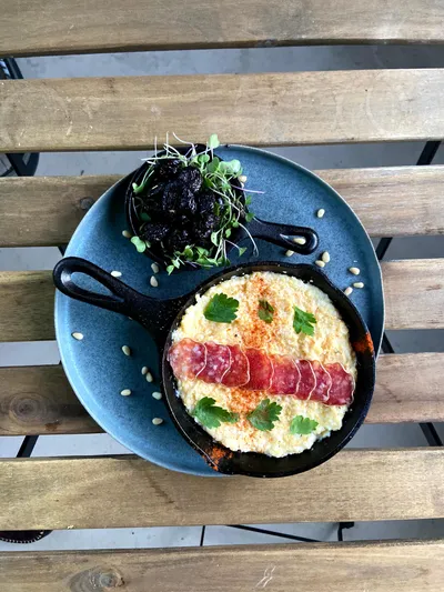 Creamy Polenta Skillet