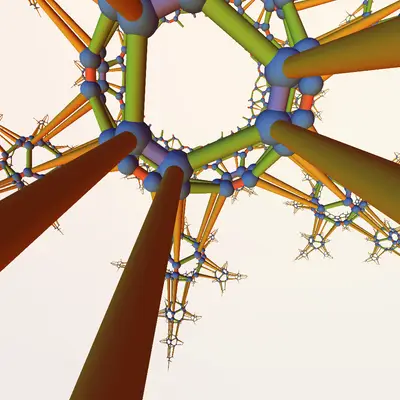 hyperbolic Cayley graph