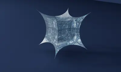 Hyperbolic Hall of Mirrors