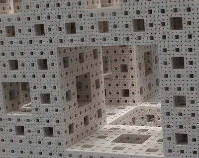 Inside the Menger Sponge