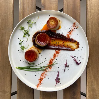 Oyster Mushroom Vegan Scallops