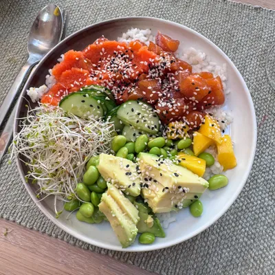 Salmon Poke Bowl 2