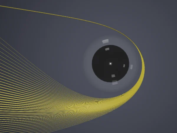 black hole u turn