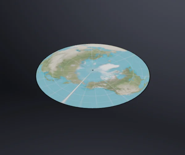 Hemisphere Map
