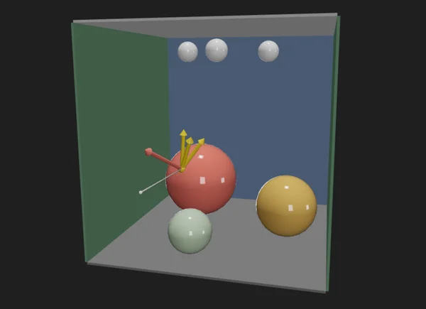 Pathtrace Sim Phong Mutliple