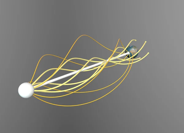 Nil Geodesics Earth Animate