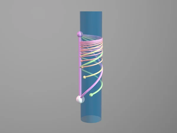 Geodesics Cylinder