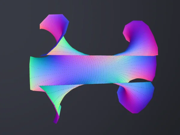embedding test hyperbolic strip