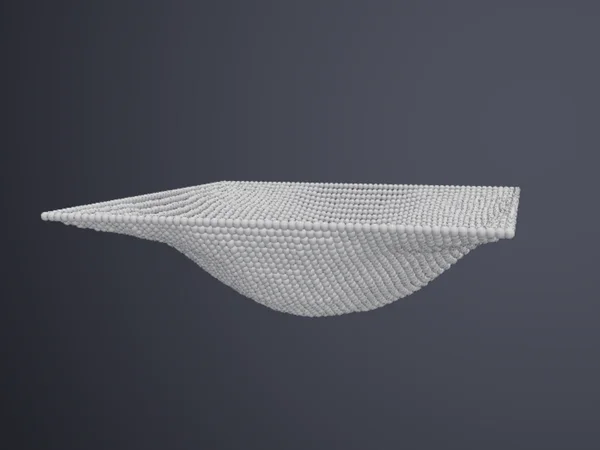 Coupled Oscillator Cloth