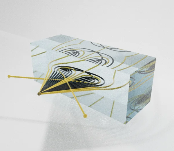 black hole glass block binary