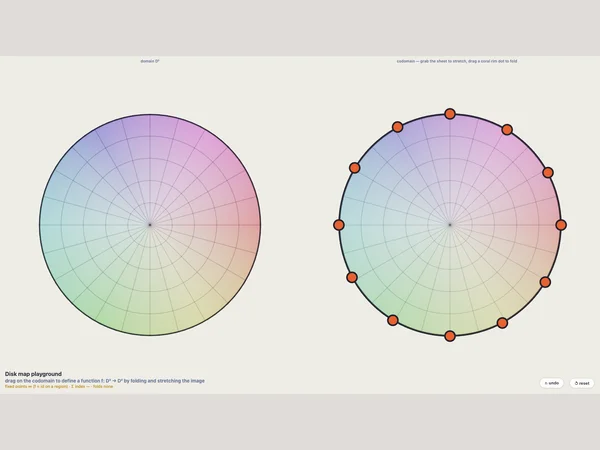 Disk Map Playground
