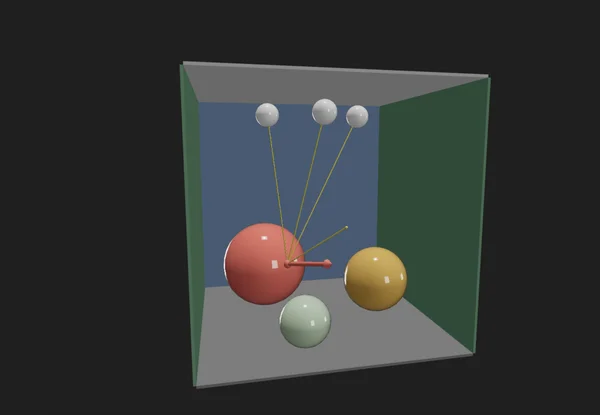 Pathtrace Sim Phong Shadow
