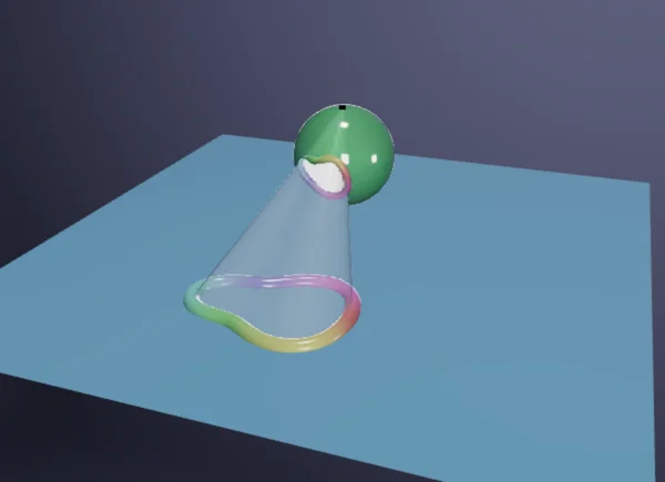 Stereographic Nullhomotopy