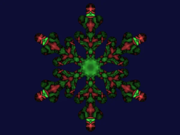 Wave Eqn Snowflake