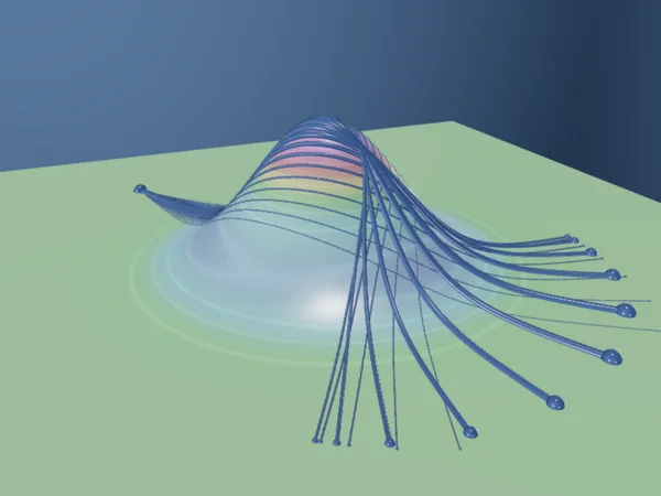 Gaussian Geodesics