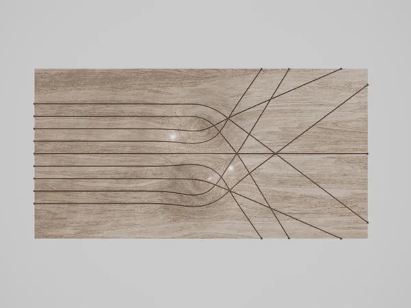 geodesic board: gaussian IV