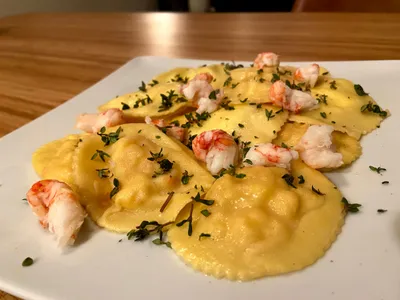 Seafood Ravioli