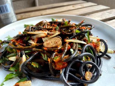 Squid Ink Pasta 2