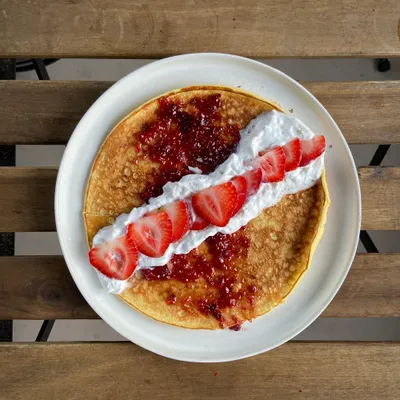 Strawberry Crepe