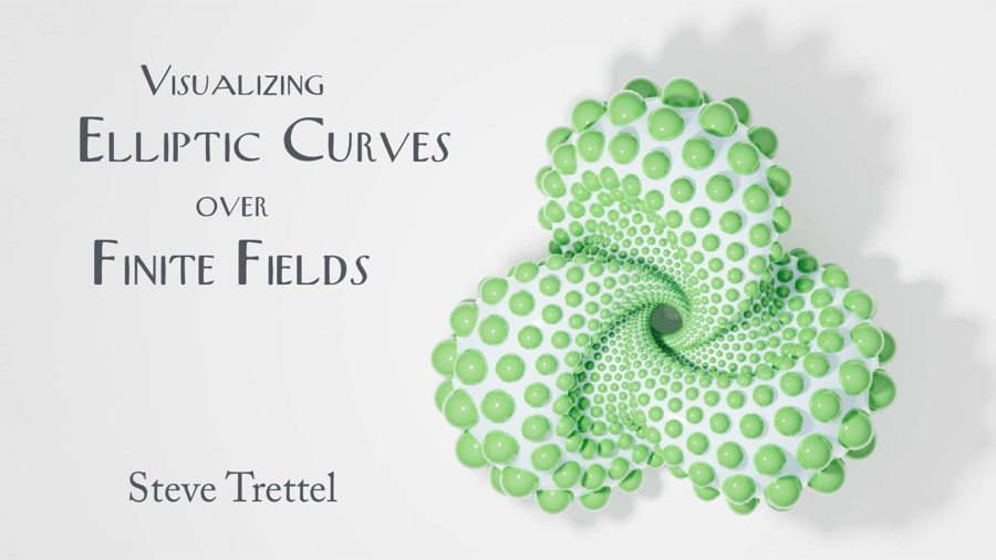 Title slide of Visualizing Elliptic Curves over Finite Fields